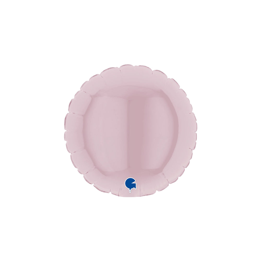 Balon Folie Rotund Baby Pink 10 cm Grabo