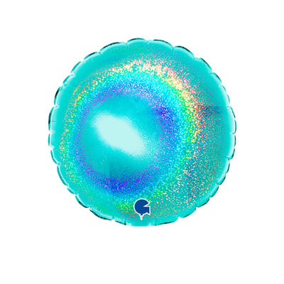 Grabo 10cm Tiffany Holographic Round Foil Balloon