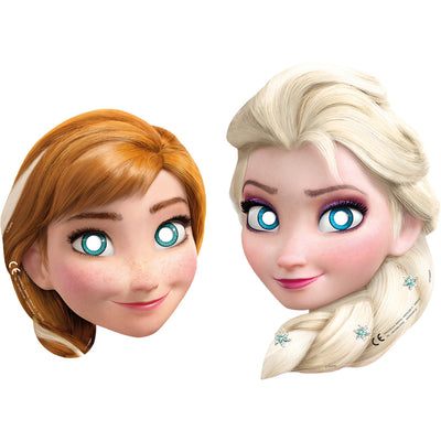 Set of 6 Disney Frozen Alpine Party Masks