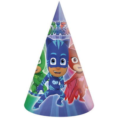 PJ Masks Party Hats, Set of 6