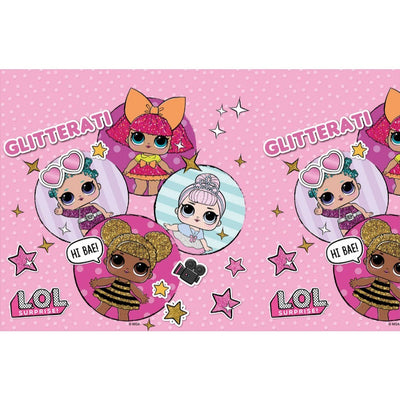 Fata de masa petrecere 120x180cm LOL Surprise Glitter MGA Plastic