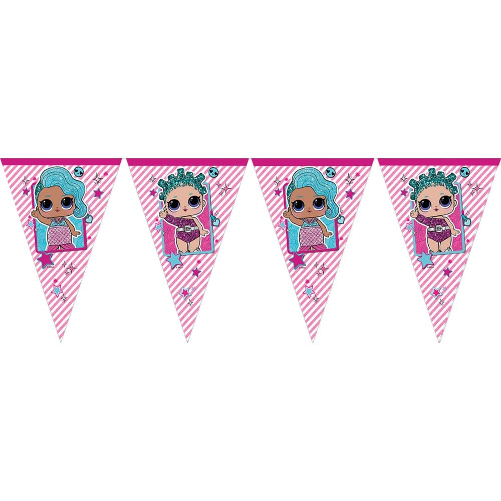 Banner Petrecere Stegulete LOL Surprise Glitter MGA