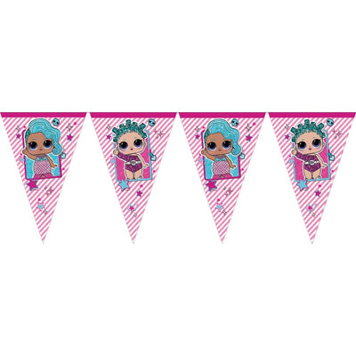 Banner Petrecere Stegulete LOL Surprise Glitter MGA