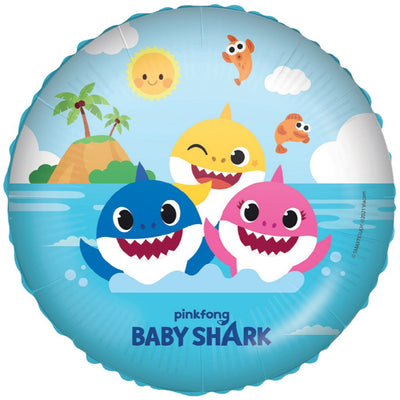Foil Balloon 46cm Baby Shark