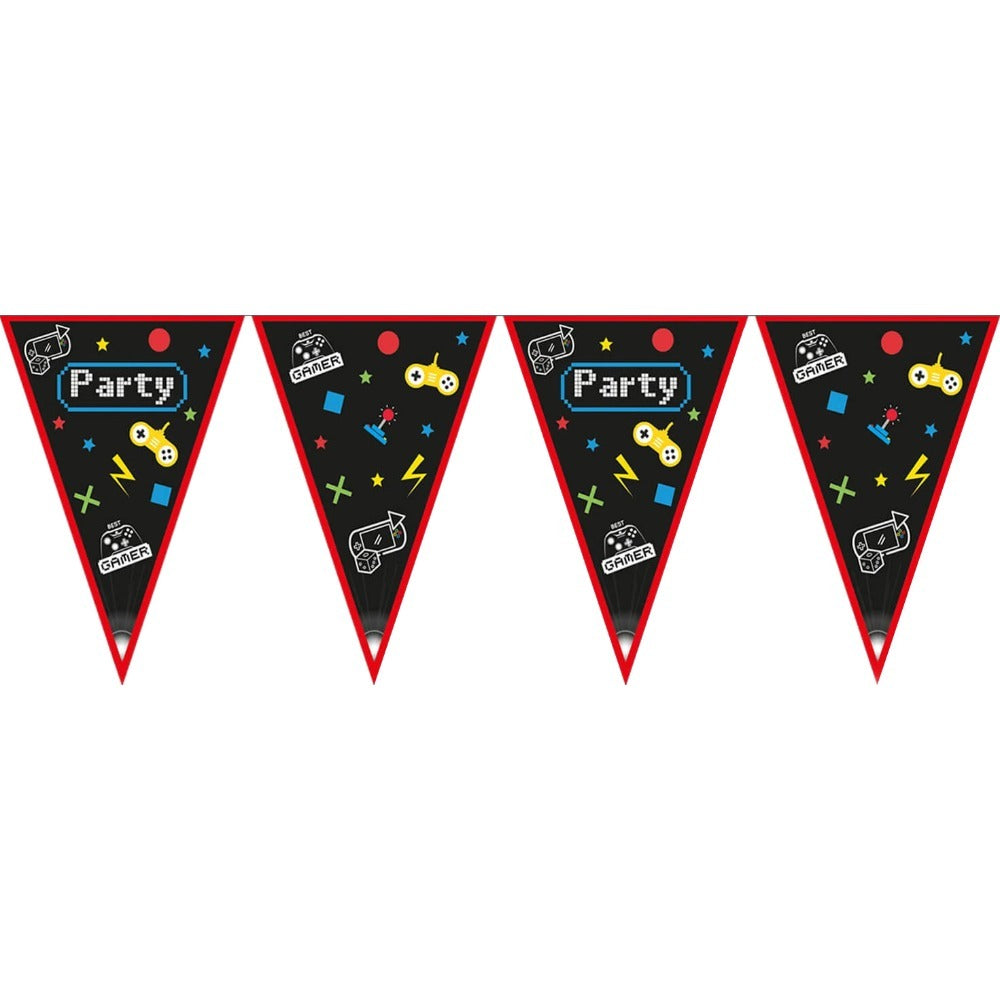 Gaming Party Banner Bunting