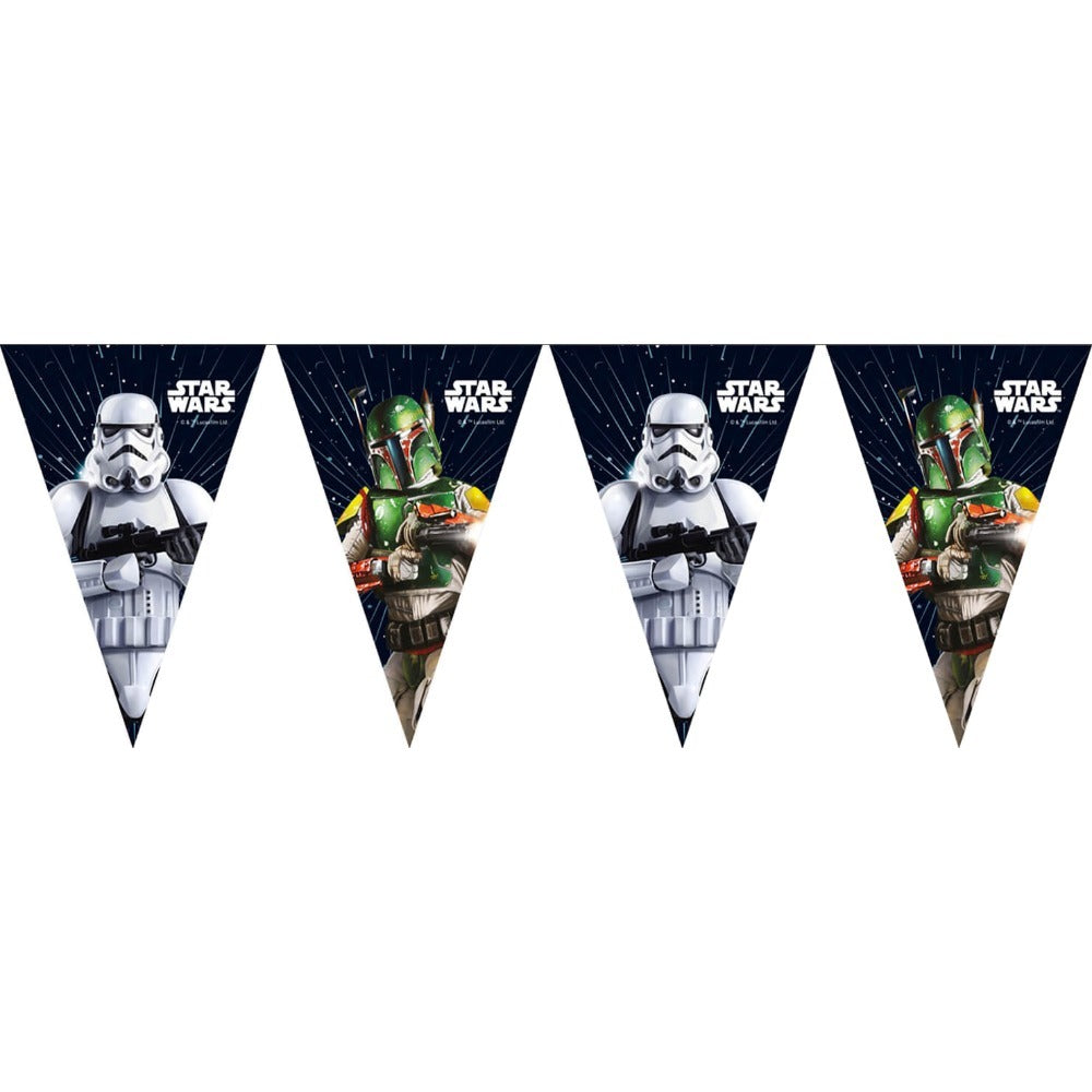 Star Wars Galaxy Flag Banner Party