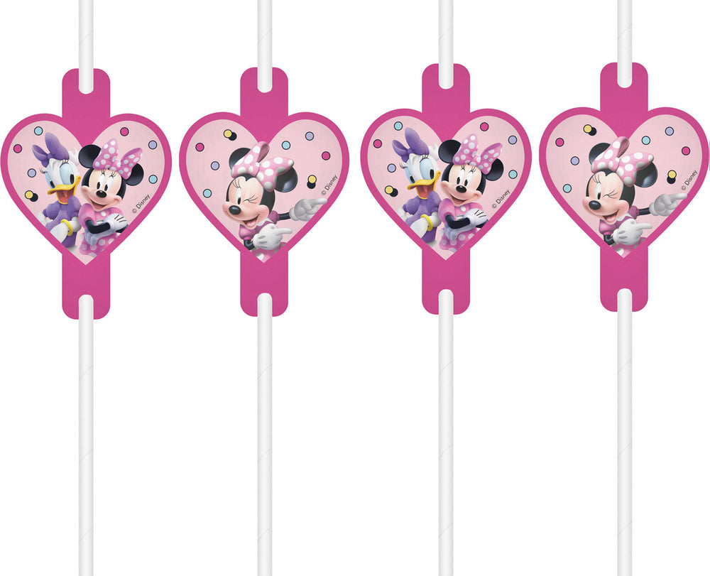 Set 4 Paie de Bautura cu medalion Disney Minnie Junior