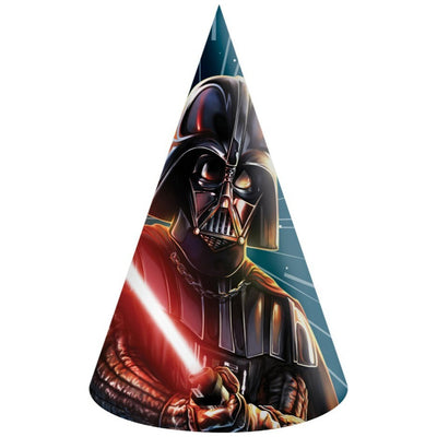 Set of 6 Star Wars Galaxy Party Hats