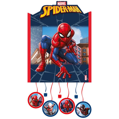Pull Piñata Marvel Spiderman Crime Fighter Party