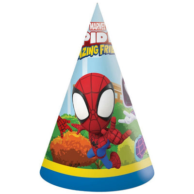 Set of 6 Marvel Spidey Party Hats
