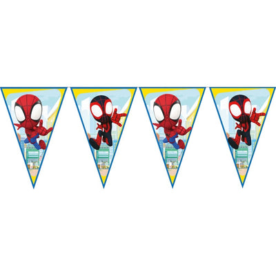 Banner Petrecere Stegulete Marvel Spidey
