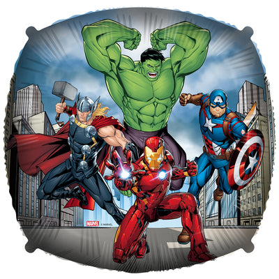 Foil Balloon Square 46cm Marvel Avengers
