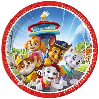 Set 8 Farfurii Petrecere 23cm Patrula Catelusilor Rescue Heroes