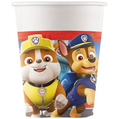 Set 8 Pahare Petrecere 200ml Patrula Catelusilor Rescue Heroes