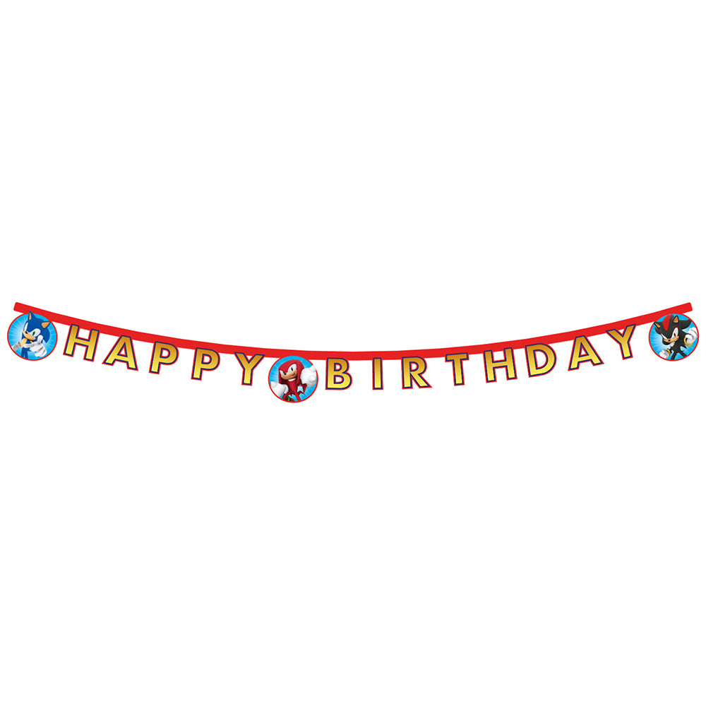 Banner Petrecere Happy Birthday Sonic