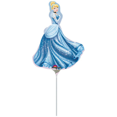Foil Mini Balloon Cinderella Figurine 25022