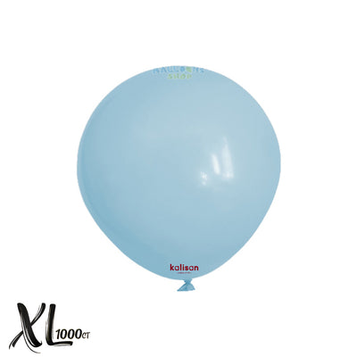 SET 1000 Baloane Latex 13cm Macaron Blue XL 3001