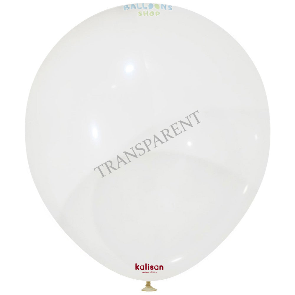 Baloane latex 30cm Transparent Standard 2333