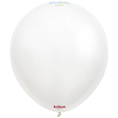 Baloane Latex 28cm Opac Snow White Satin 7050