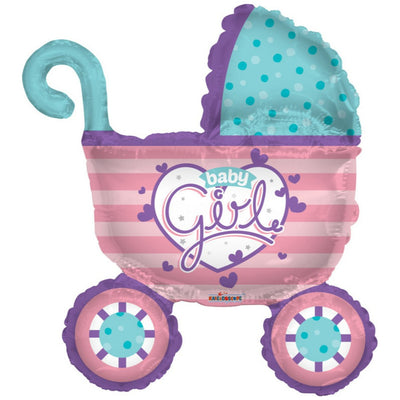 Balon folie 91cm It's a Girl Carucior
