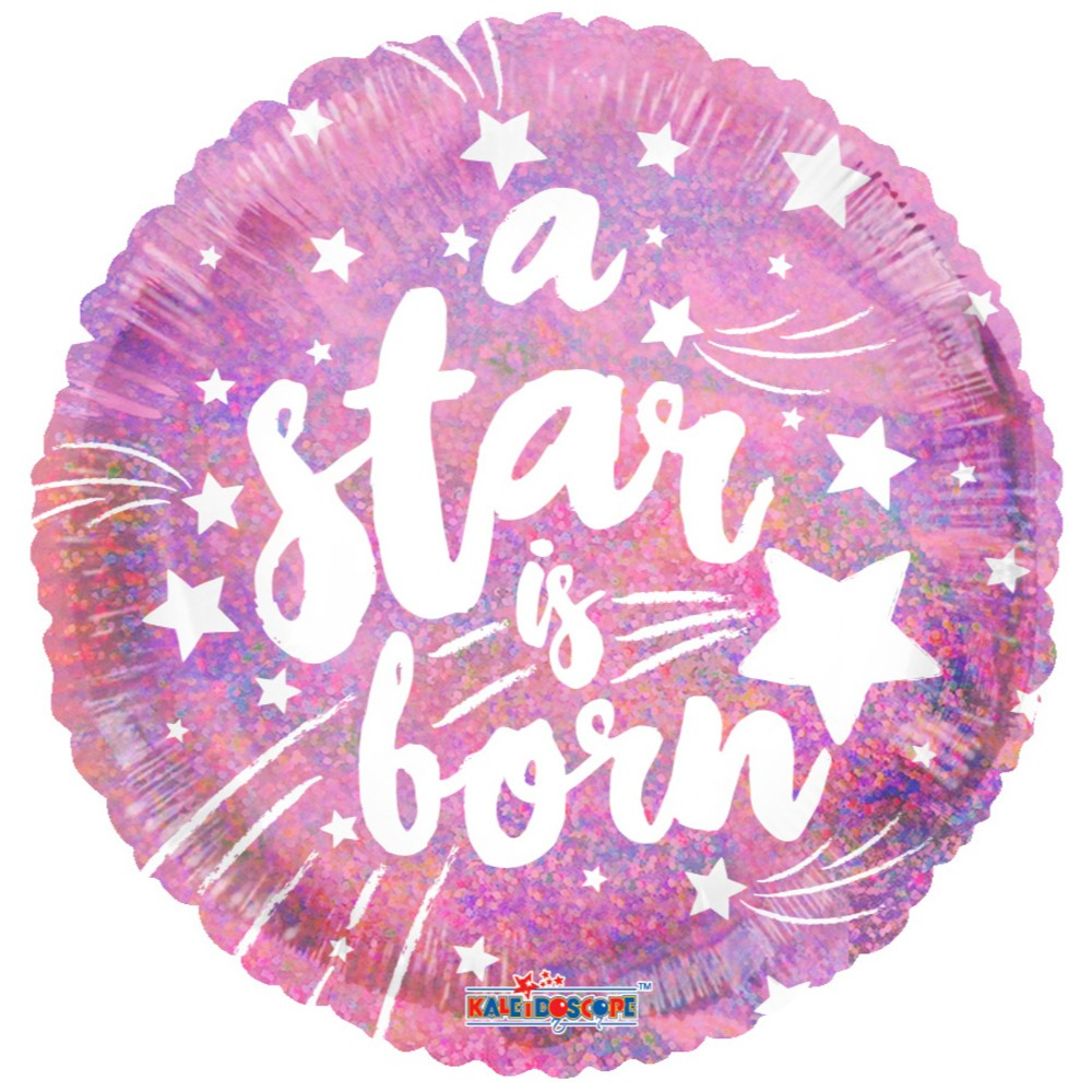 Balon Folie Rotund A star is Born Roz 45cm Conver USA