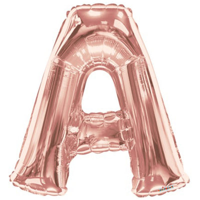 Balon folie litera A Rose-Gold 15610-34