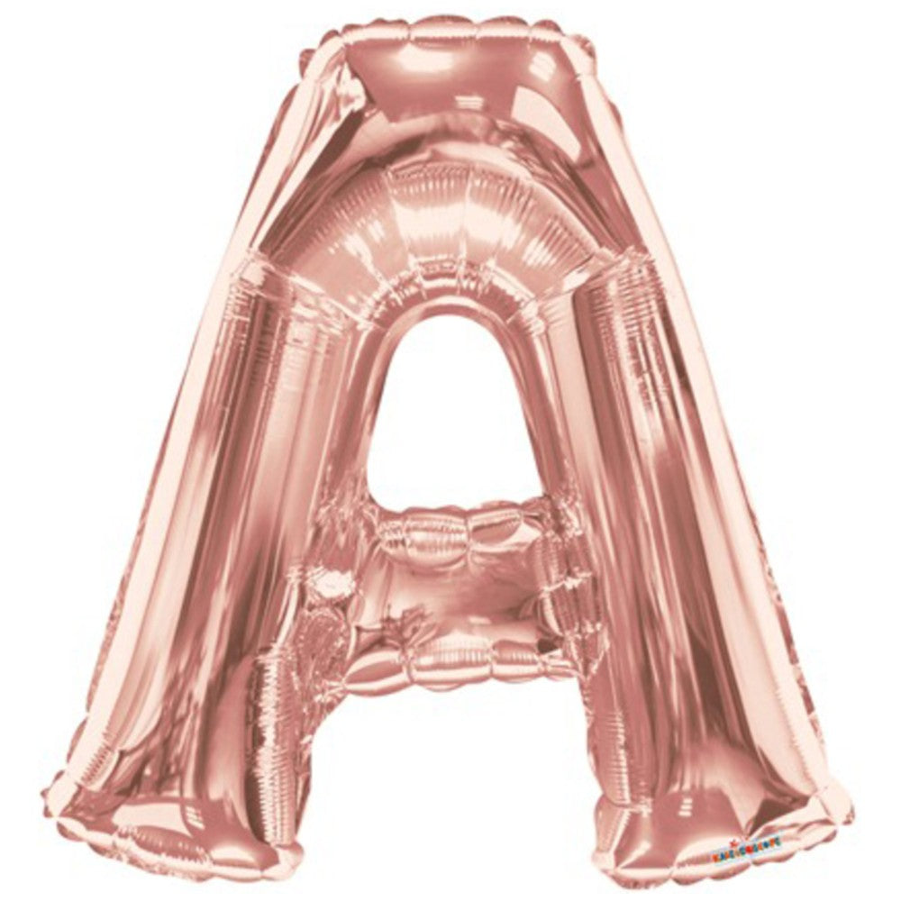 Balon folie litera A Rose-Gold 15610-34
