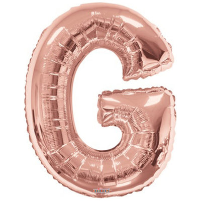 Balon folie litera G Rose-Gold 15616-34