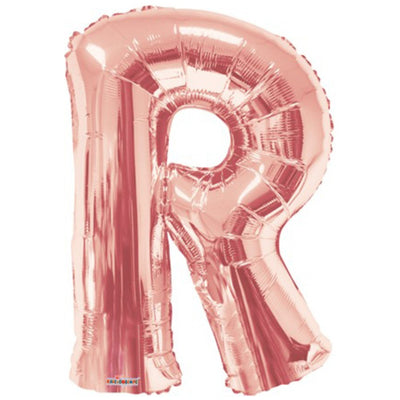 Balon folie litera R Rose-Gold 15627-34