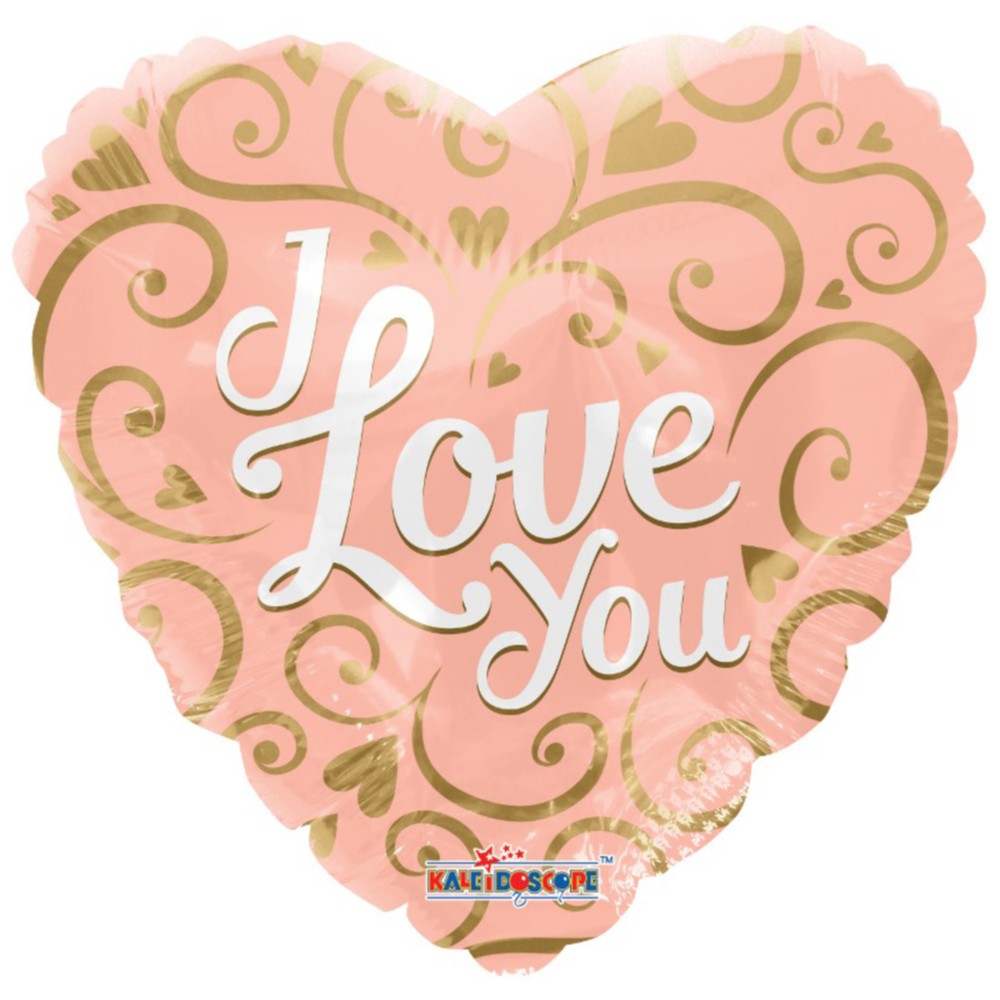 Balon folie 45cm Inima I love you