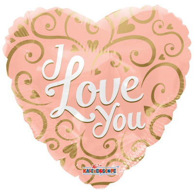 Balon folie 45cm Inima I love you