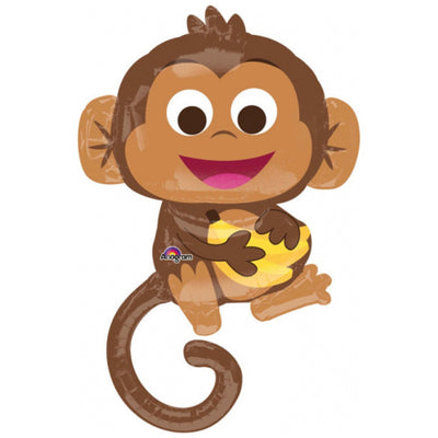 SuperShape Monkey Foil Balloon 63x91cm ANAGRAM 34573