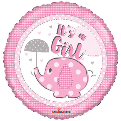 Set 19 baloane cu heliu Baby Girl nou nascut fetita Balloons Shop 202208