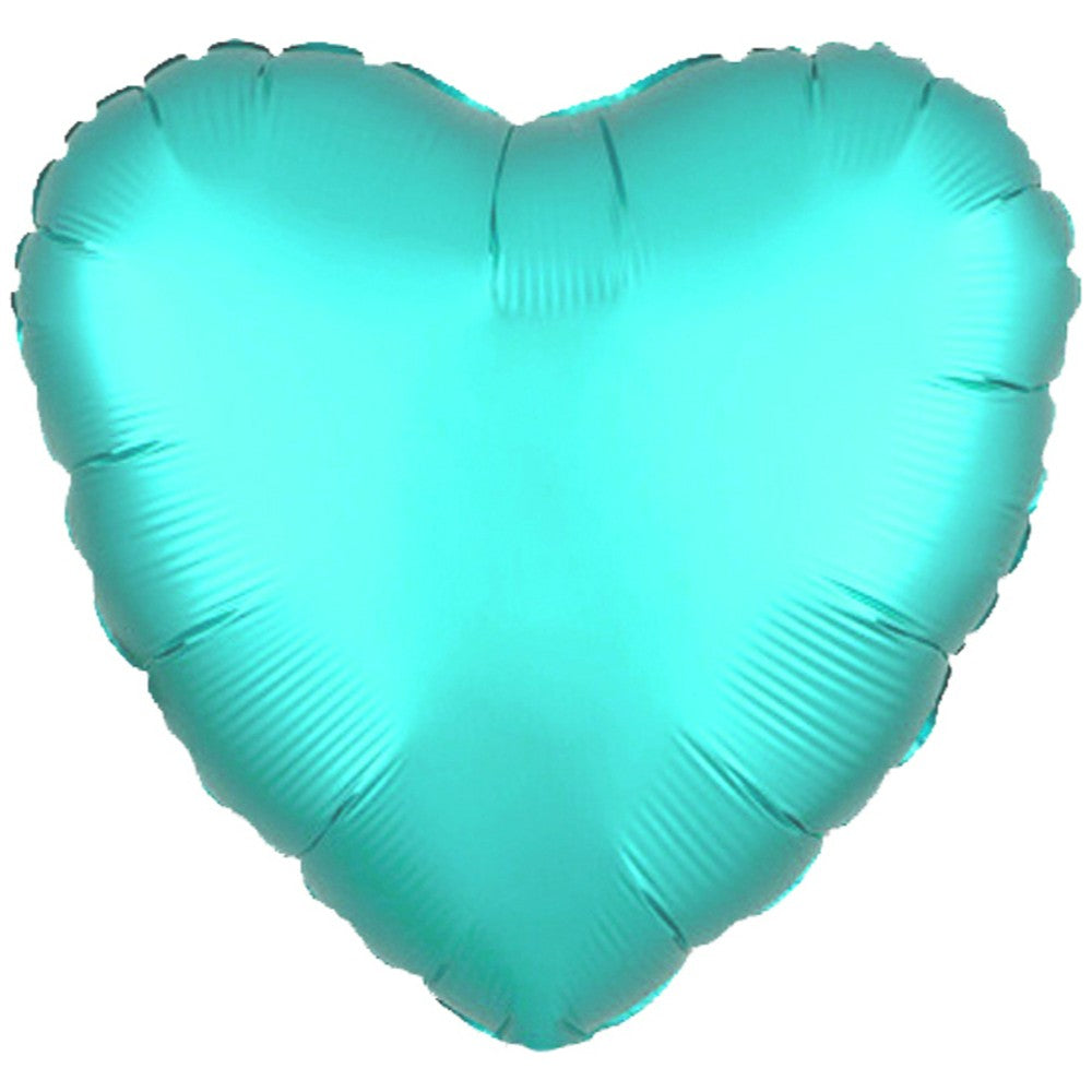 Balon Folie Inima Satin Tiffany 45cm