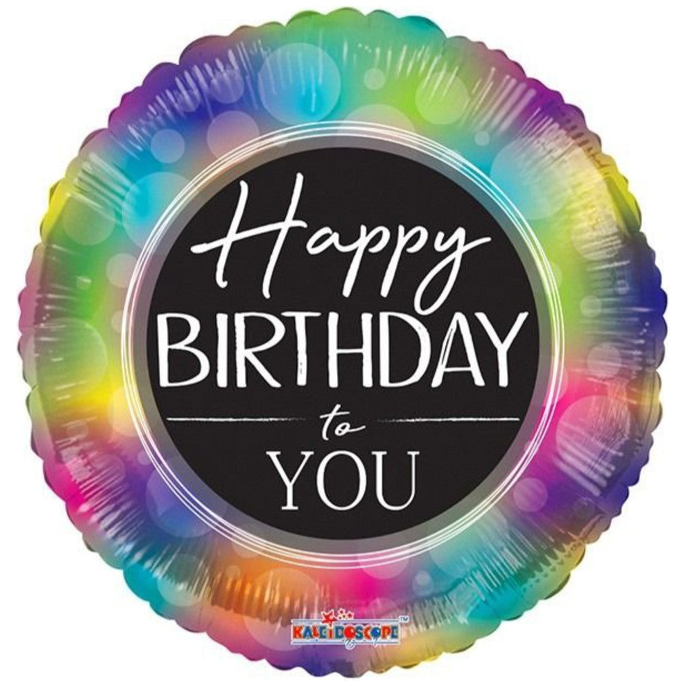 Balon folie Happy Birthday to you Rainbow 16367-LK