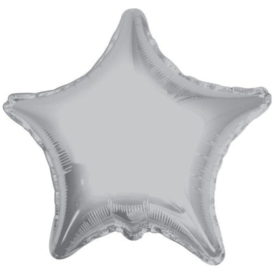 Balon Folie Stea Argintie 55cm