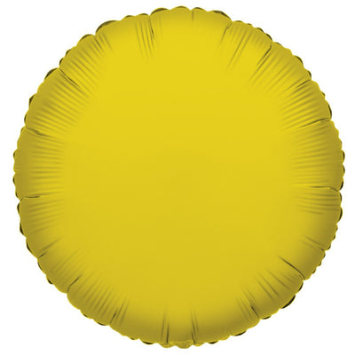 Balon folie 45 cm rotund auriu 17424