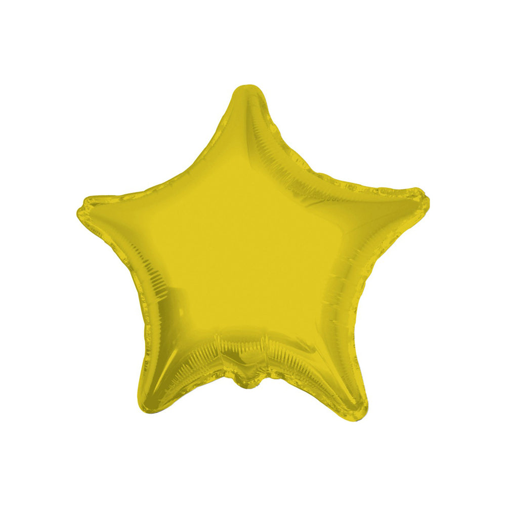 23 cm gold star foil balloon