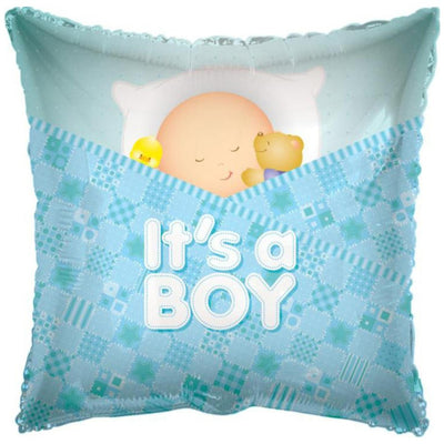 Foil Balloon Sleepy Baby Boy 17734