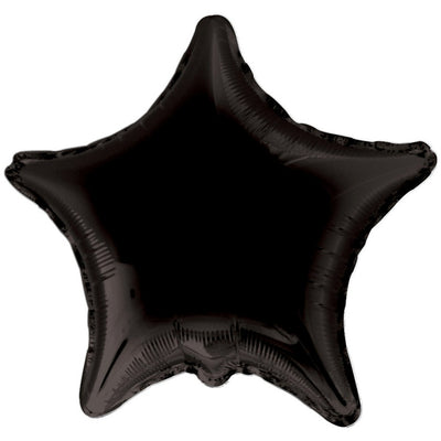 45 cm Black Star Foil Balloon 17821