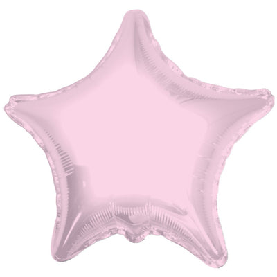 Light Pink Star Foil Balloon 45cm