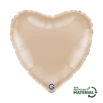 Balon Folie Inima Californian Gold 46cm