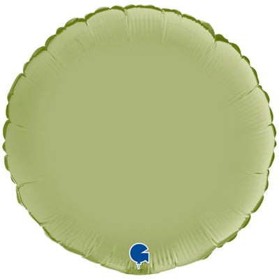 Balon Folie Rotund Olive 46 cm Grabo