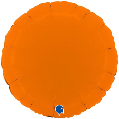 Balon Folie Rotund Portocaliu 46cm Grabo