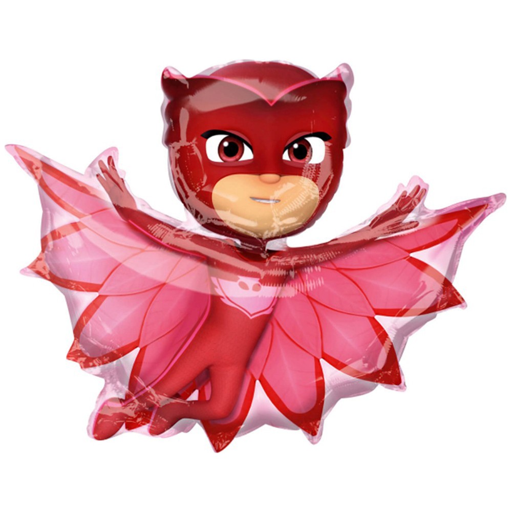 Foil Balloon PJ Masks Owl Figure 83cm x 78cm AMS 38202