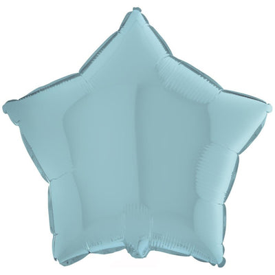 Foil Balloon Star Pastel Blue 46 cm Grabo