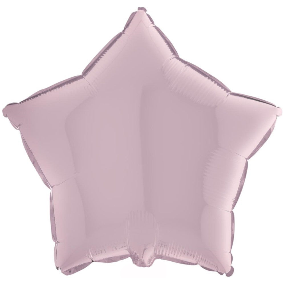 Balon Folie Stea Baby Pink 46 cm Grabo