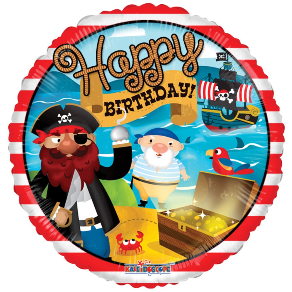 Foil Balloon Pirates HB 45 cm