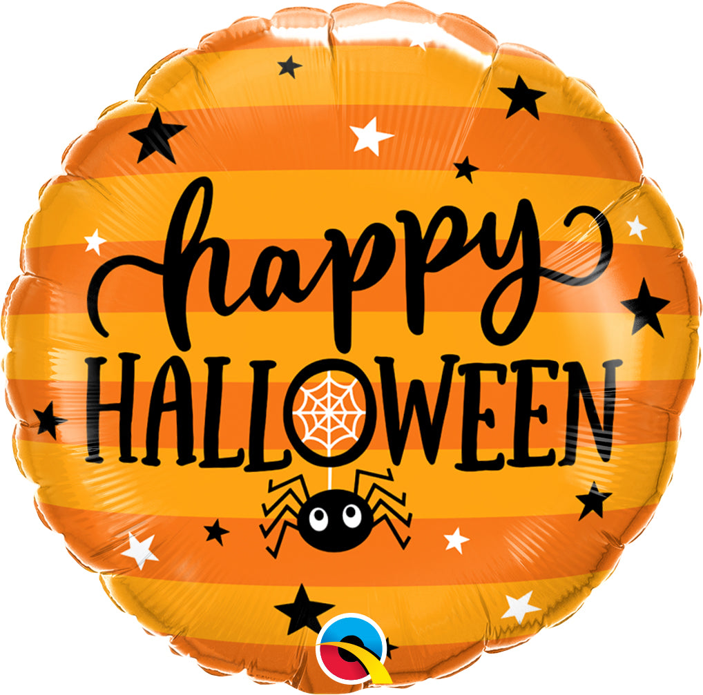 Balon Folie Happy Halloween Paianjen 45cm ANAGRAM 19717