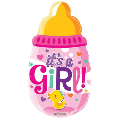 Balon folie 50cm Biberon Baby Girl 19725
